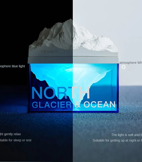 چراغ خواب و اسپیکر North Glacier And Ocean