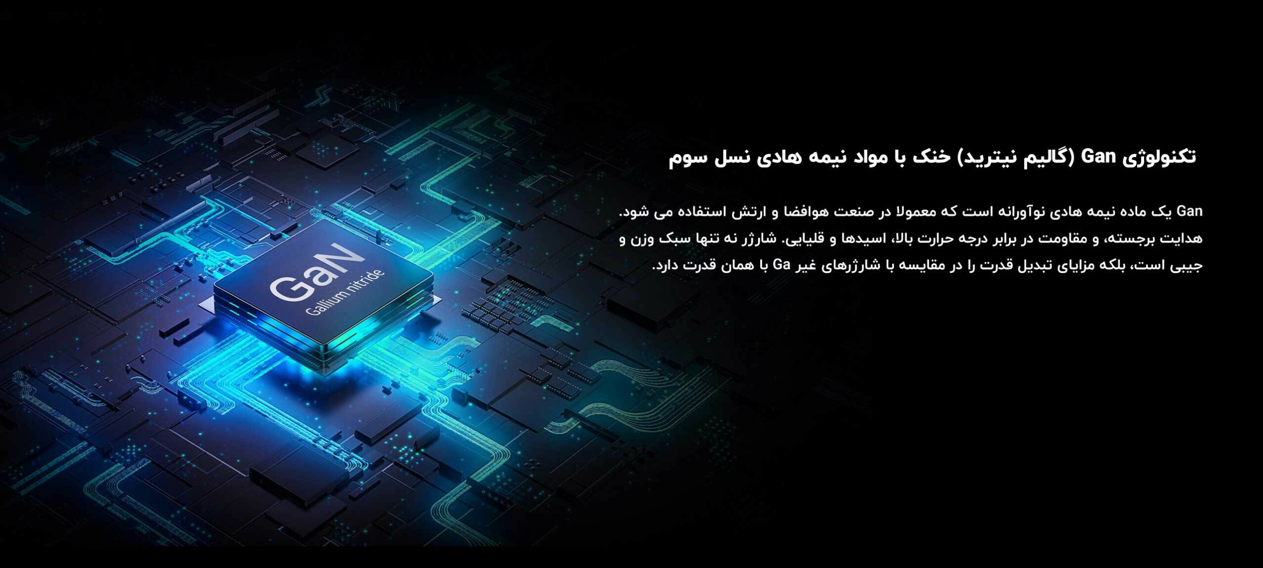 آداپتور شارژ سریع 65 وات شیائومی GaN Tech