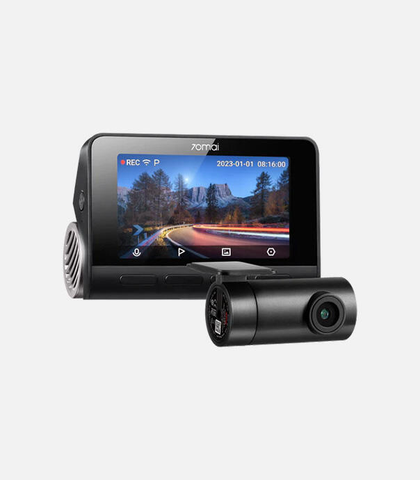 ست دوربین جلو و عقب خودرو شیائومی مدل 70Mai Dash Cam 4K A810