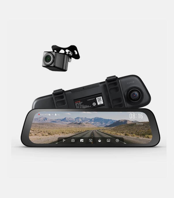 دوربین خودروی شیائومی مدل 70mai Rearview Dash Cam S500