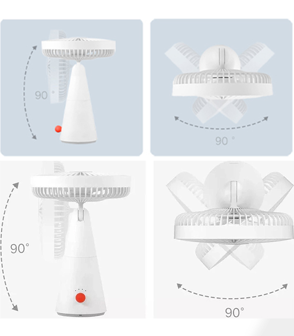 پنکه قابل حمل شیائومی مدلDesktop Fan ZMYDFS01DM