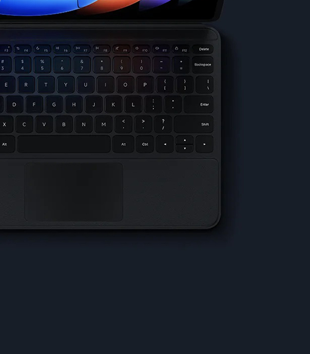 کیــــبورد تبـلت شیـائومی مـدل Xiaomi Pad 6S Pro Touchpad Keyboard (بدون تاچ پد)