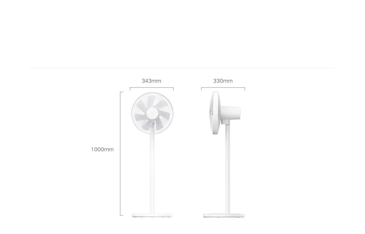 پنکه هوشمند شیائومی مدل Mi Smart Standing Fan 2 lite