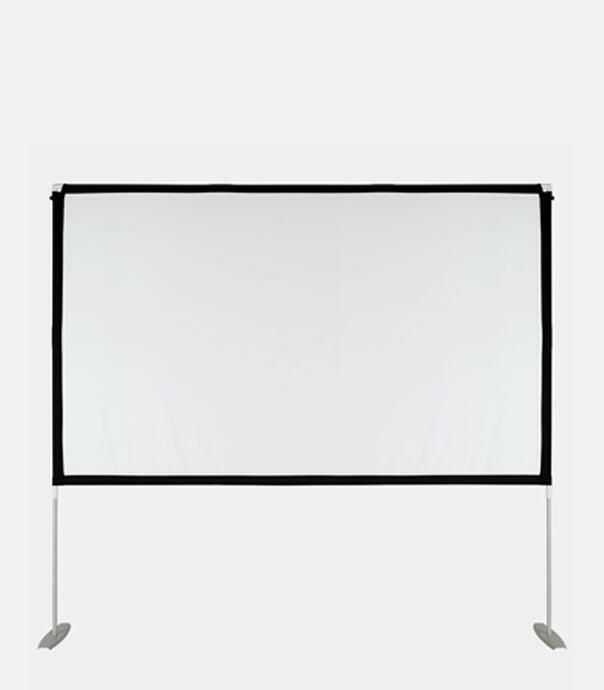 پرده نمایش ایستاده ونبو 100 اینچ مدل wanbo folding projector screen