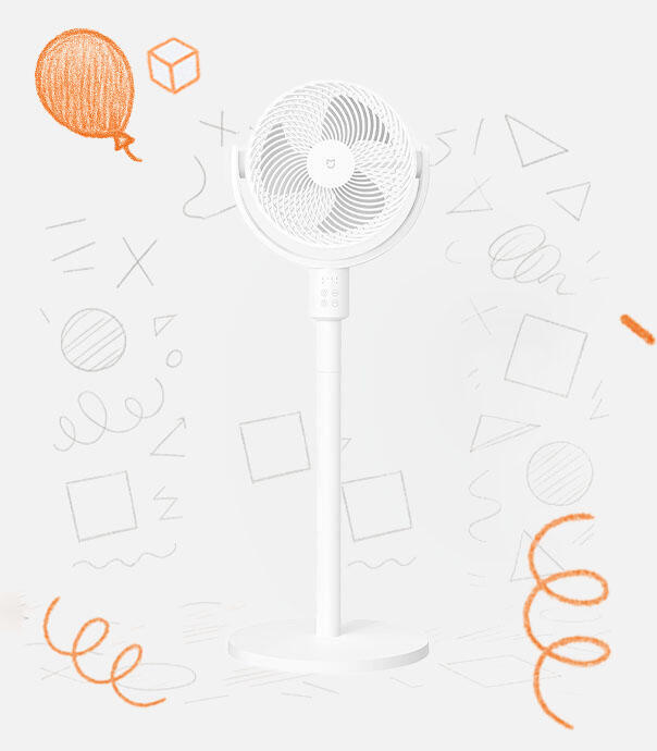پنکه ایستاده و رومیزی هوشمند شیائومی مدل Mijia Circulation Fan BPLDS08DM