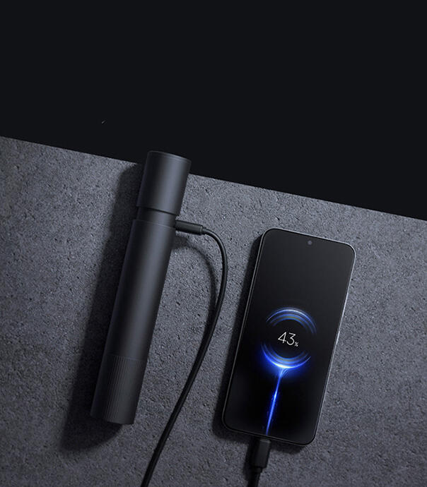 چراغ قوه و پاوربانک چندمنظوره شیائومی مدل Mijia N613 Multifunctional Flashlight