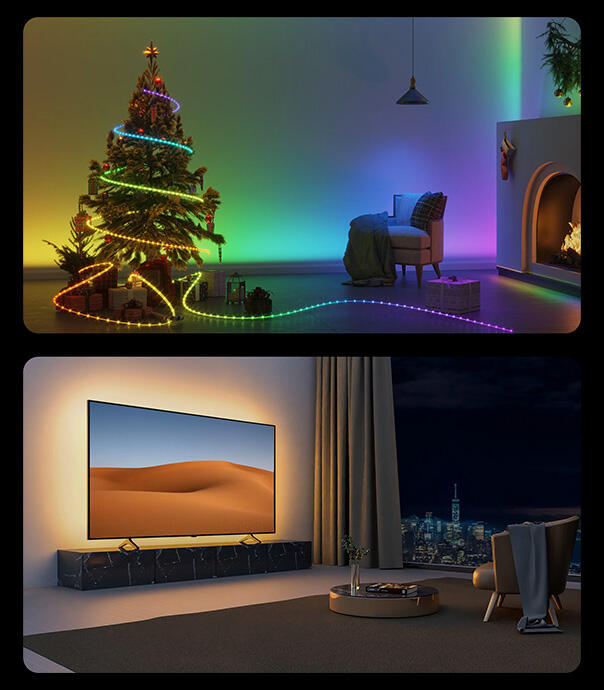 چراغ ریسه‌ای هوشمند شیائومی مدل Xiaomi Smart Lightstrip MJDD01YL