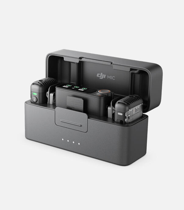 میکروفون بی سیم دی جی آی DJI Mic 2 - 2 Person (2 گیرنده + 1 گیرنده + کیف شارژ)