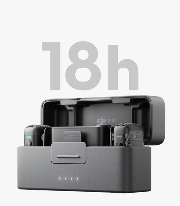 میکروفون بی سیم دی جی آی DJI Mic 2 - 2 Person (2 گیرنده + 1 گیرنده + کیف شارژ)