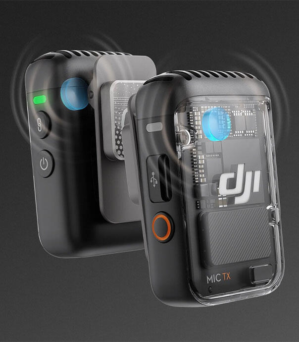 میکروفون بی سیم دی جی آی DJI Mic 2 - 2 Person (2 گیرنده + 1 گیرنده + کیف شارژ)