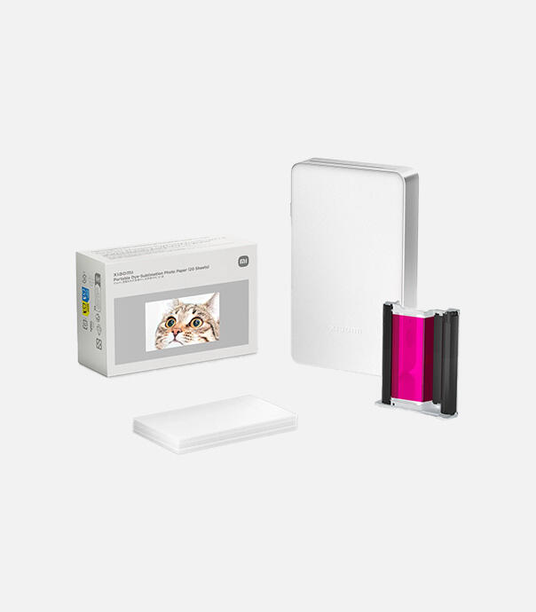 کاعذ و جوهر کارتریج پرینتر چاپ عکس قابل حمل شیائومی مدل Portable Photo Printer Pro (بسته 20 عددی)