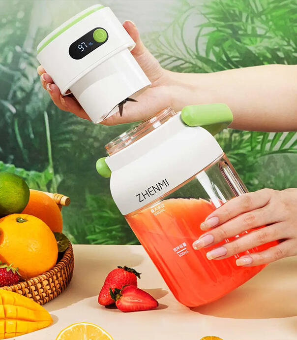 آبمیوه‌گیری و مخلوط کن قابل حمل شیائومی مدل ZHENMI ZMGZ-J15