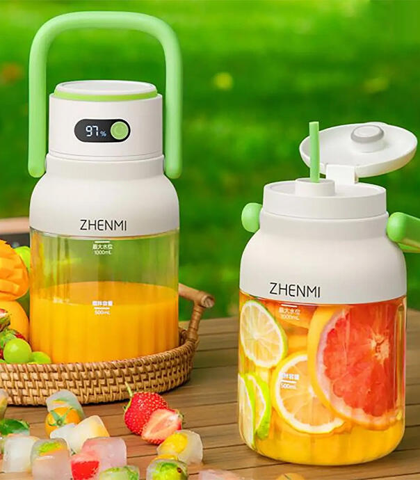 آبمیوه‌گیری و مخلوط کن قابل حمل شیائومی مدل ZHENMI ZMGZ-J15
