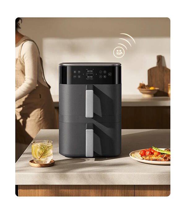 سرخ کن بدون روغن 12 لیتری هوشمند شیائومی مدل Xiaomi Smart Double Stack Air Fryer 12L MAF-DS1201