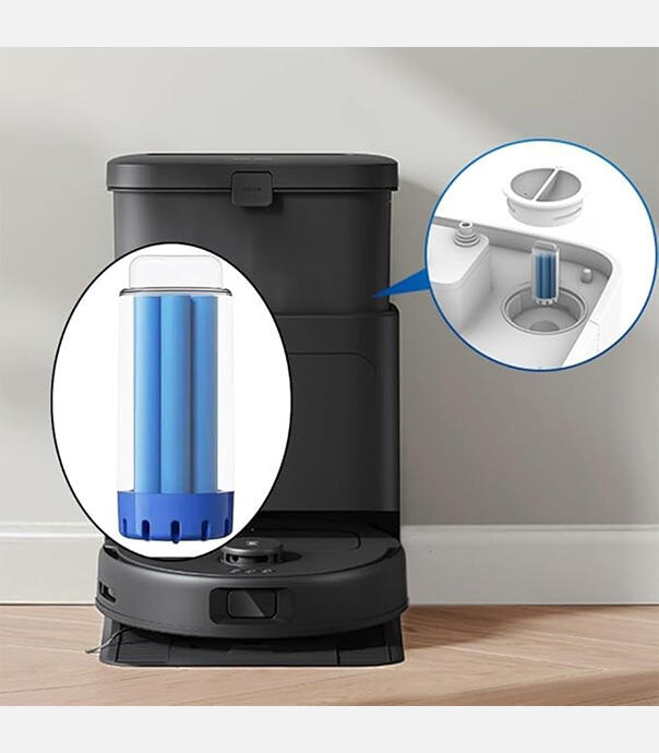 کیت 6 عددی کپسول تمیز کننده جارو رباتیک اکووکس مدل N30 Pro