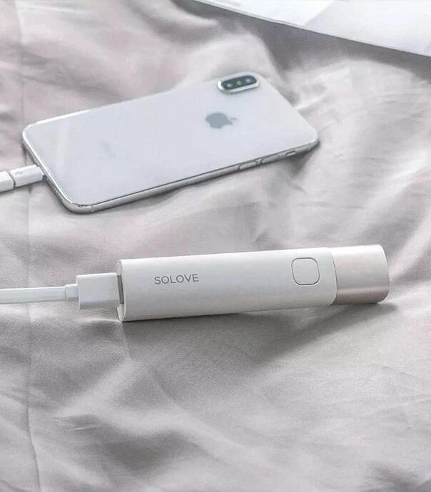 چراغ قوه و پاوربانک اضطراری شیائومی مدل SOLOVE X3s