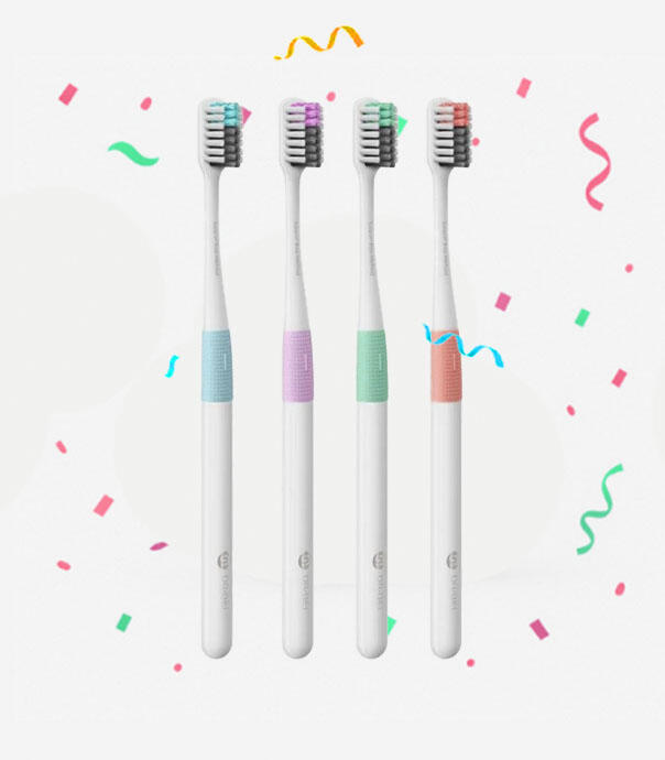 مسواک شیائومی مدل Xiaomi Doctor B Bass Toothbrush (پک 4 عددی)