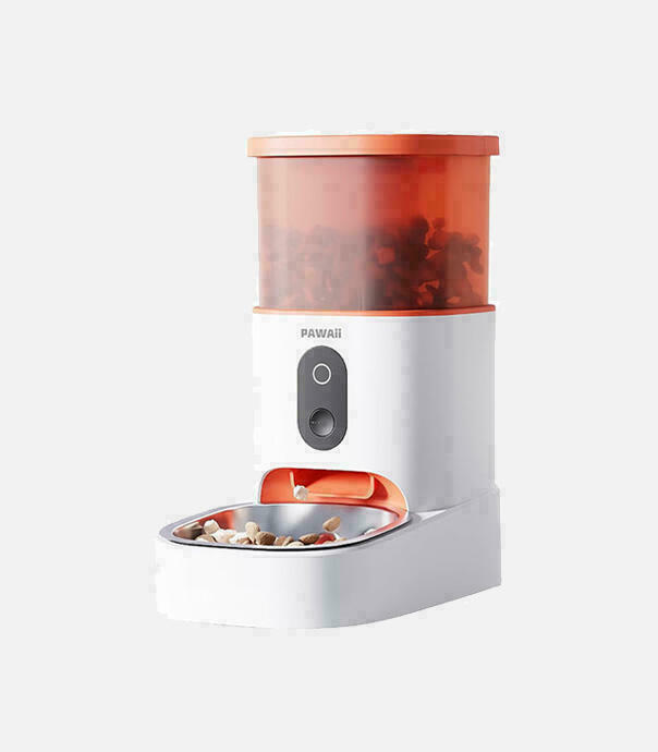 ظرف غذا حیوانات خانگی مدل PAWAii Smart Pet Feeder PAF01W-R