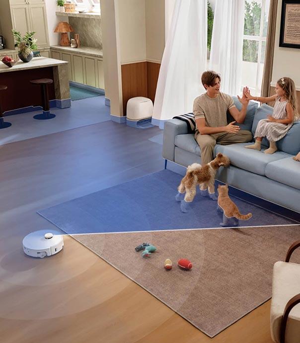 جارو رباتیک هوشمند qrevo curv 2 flow