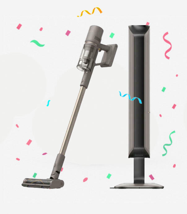 جارو شارژی شیائومی مدل Dreame Z10 Station Cordless Stick Vacuum