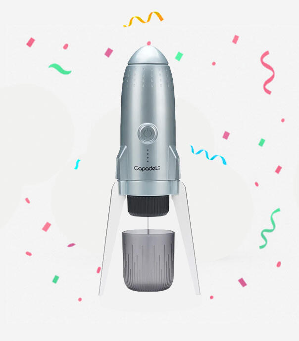 قهوه ساز شارژی قابل حمل کاپادلی مدل CAPADELI IMPETUS ME2409