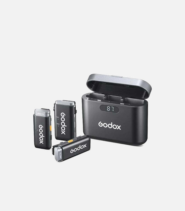 میکروفون بی‌سیم دو کاناله GODOX WEC Kit2