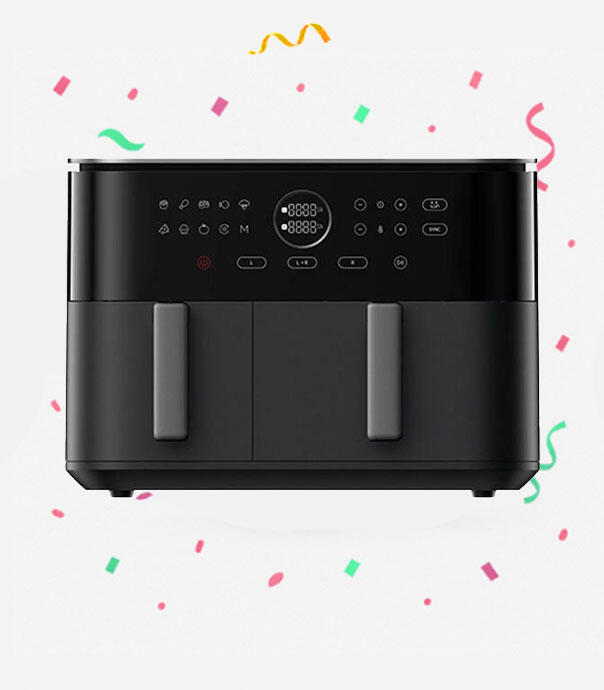 سرخ کن بدون روغن شیائومی مدل Dual Zone Air Fryer 10L