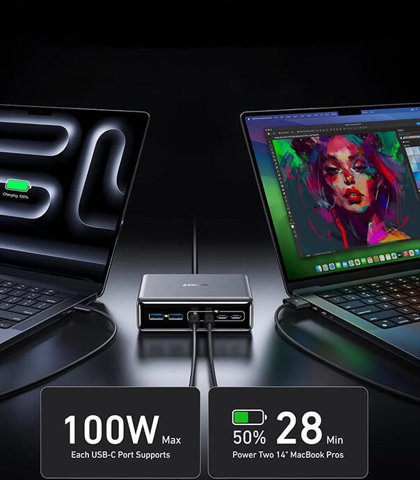 شارژر رومیزی انکر مدل Anker Prime Charger A2683