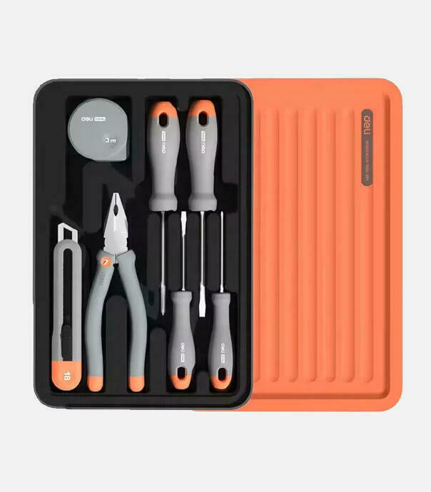 جعبه ابزار کامل همه کاره مدل چهار طبقه DELI مدل H1