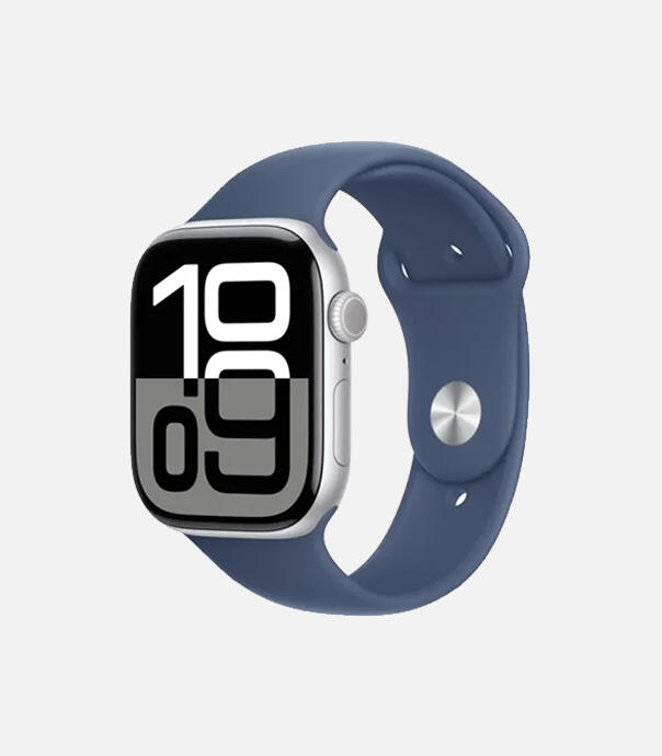 اپل واچ سری 10 آلومینیوم مدل 42 میلی متری با بند سیلیکونی