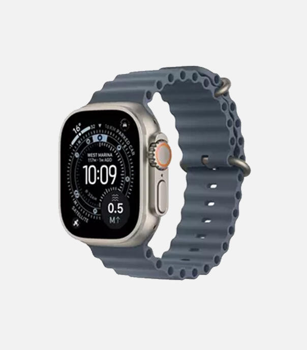اپل واچ Ultra 3 مدل 49 میلی متری Black Titanium Case با بند Ocean Loop
