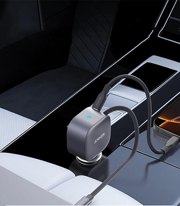 شارژر فندکی انکر مدل Anker Nano Car Charger 75W A2738