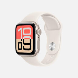اپل واچ سری SE 3 مدل 40 میلی متری GPS با بند سیلیکونی