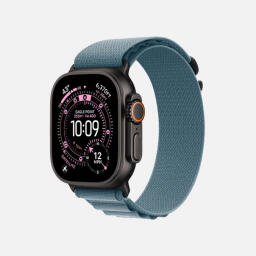اپل واچ Ultra 3 مدل 49 میلی متری Black Titanium Case با بند Alpine Loop