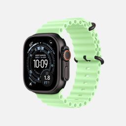 اپل واچ Ultra 3 مدل 49 میلی متری Black Titanium Case با بند Ocean Loop