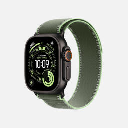 اپل واچ Ultra 3 مدل 49 میلی متری Black Titanium Case با بند Trail Loop