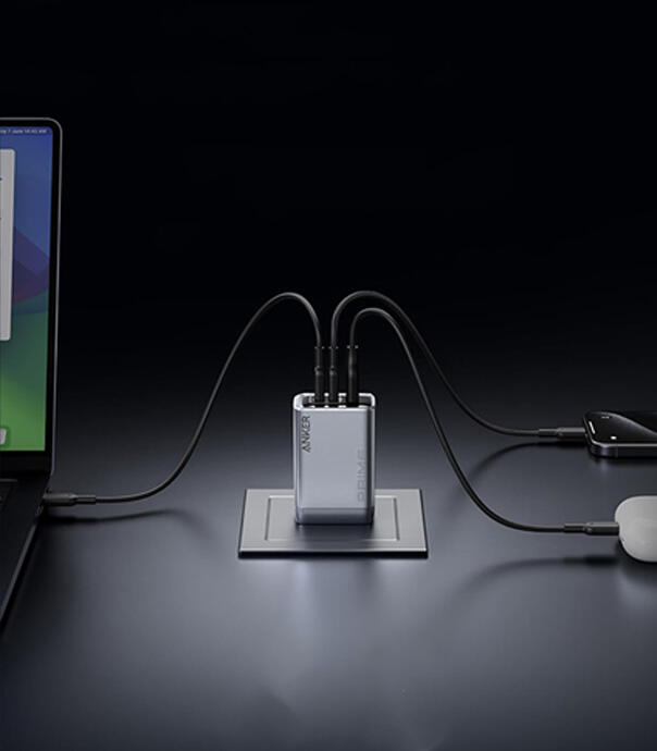 شارژر دیواری 3 پورت انکر مدل  Anker Prime Charger A2688