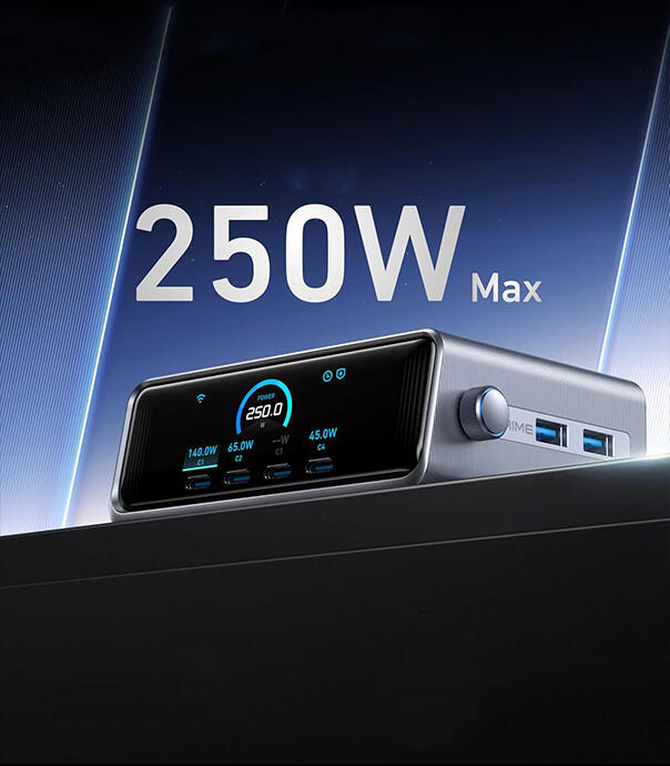 شارژر رومیزی انکر مدل  Anker Prime Charger 250W 6 Ports A2345