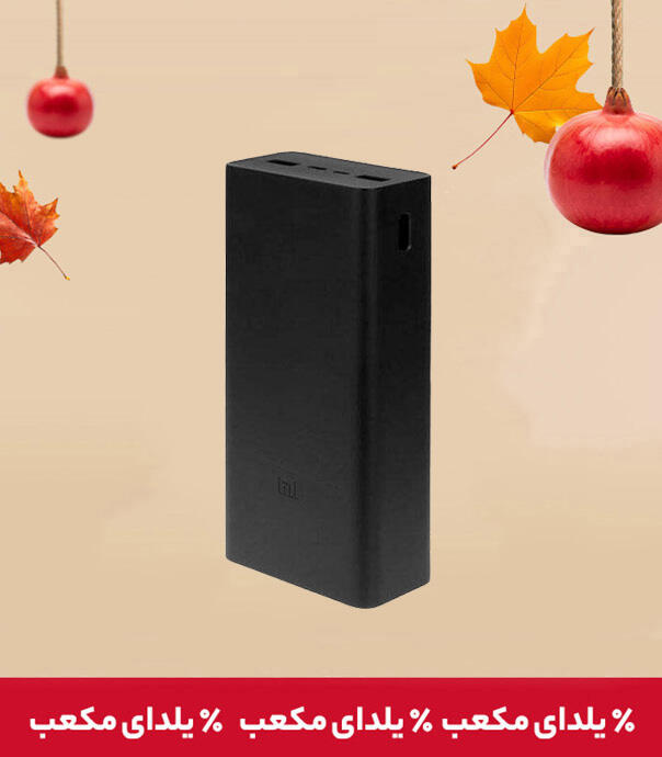 پاوربانک شیائومی 30000 میلی آمپر مدل PB3018ZM
