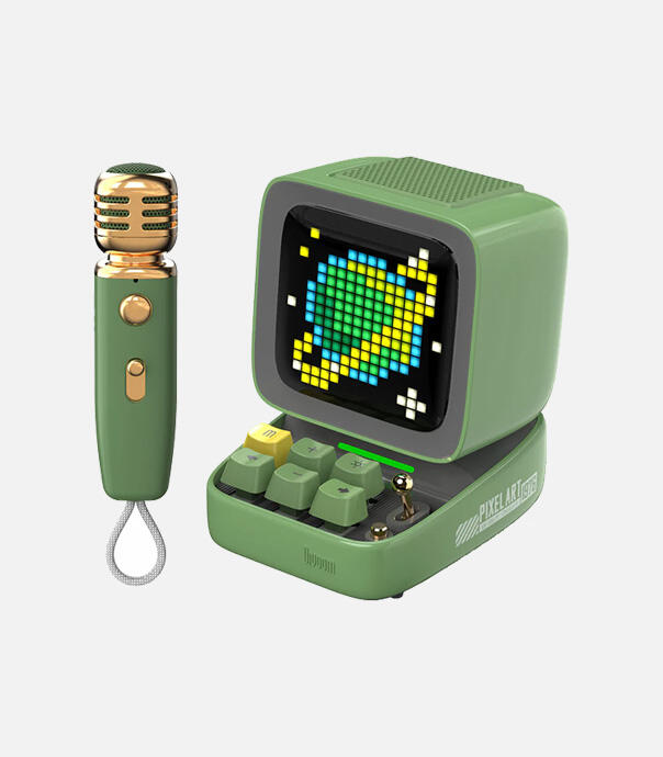 اسپیکر بلوتوثی دیووم مدل Divoom Ditoo-Mic Karaoke Machine Pixel Art