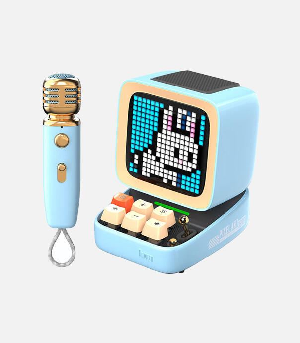 اسپیکر بلوتوثی دیووم مدل Divoom Ditoo-Mic Karaoke Machine Pixel Art