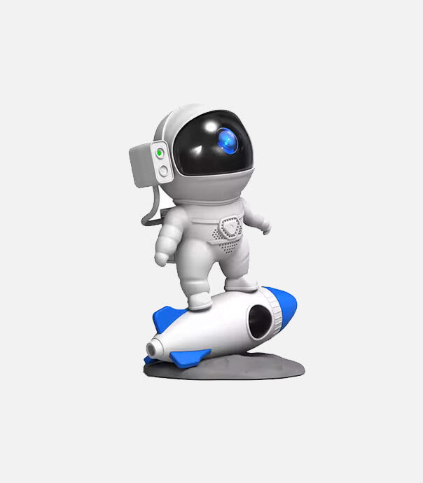 چراغ خواب کهکشانی فضانورد موشک سوار Rocket Astronaut Projector