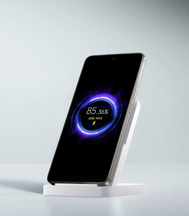 استند شارژر وایرلس شیائومی مدل Mi 50w Wireless Charger Stand Pro