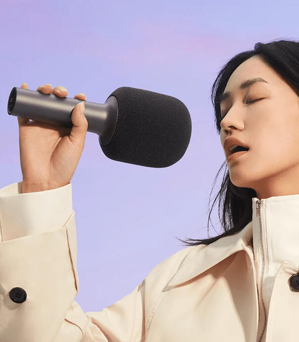 میکروفون کارائوکی شیائومی مدل Xiaomi XMKGMKF01YM karaoke microphone