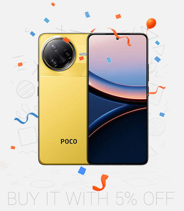 شیائومی Poco F7 Ultra با ظرفیت 512/16 گیگابایت
