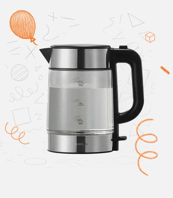 کتری برقی شیائومی Electric Glass Kettle