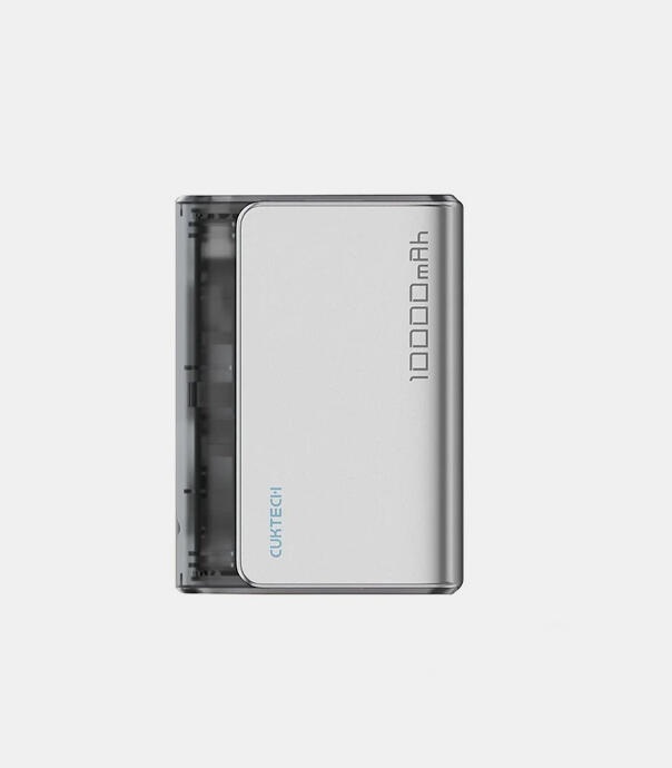 پاوربانک شفاف CUKTECH LPB100 ظرفیت 10000 میلی‌آمپر 30 وات