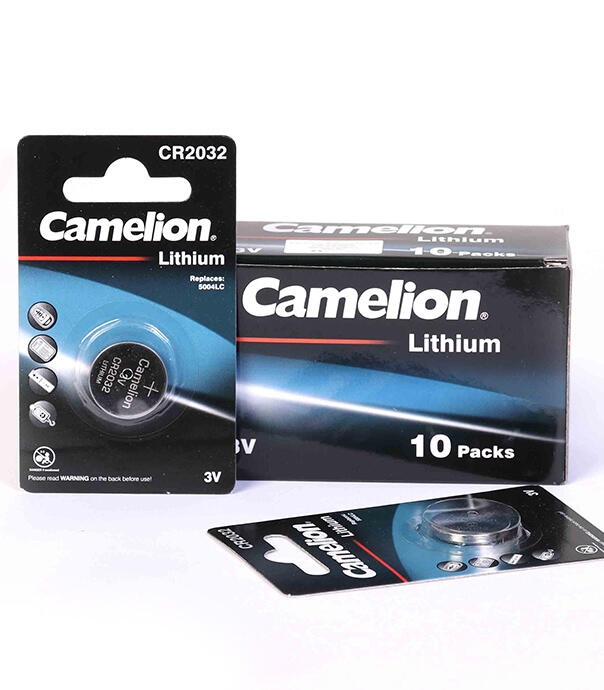 باتری سکه‌ای camelion CR2032 تک عددی