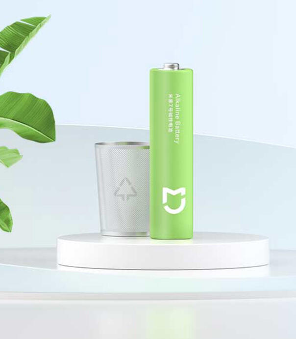 باتری نیم قلمی شیائومی مدل Mijia Alkaline تک عددی