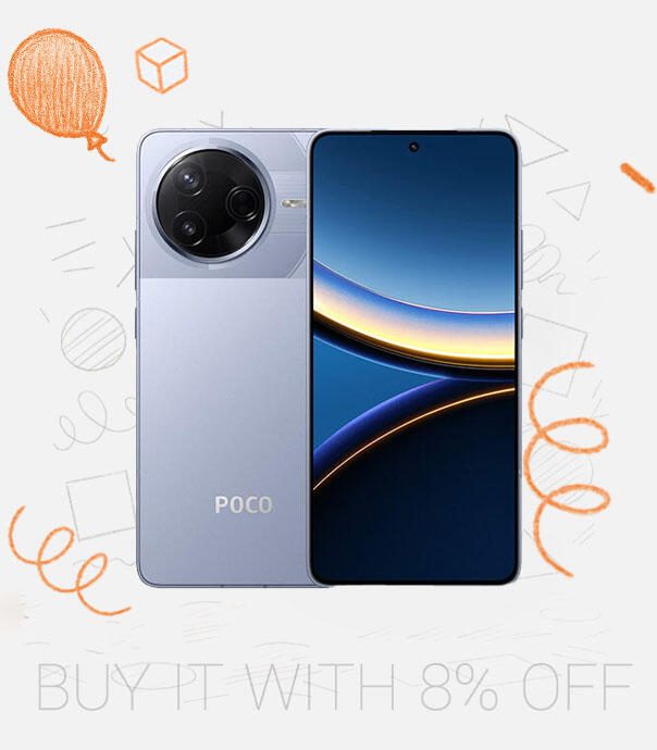 شیائومی Poco F7 Pro با ظرفیت 512/12 گیگابایت (نسخه گلوبال ، ارسال فوری)